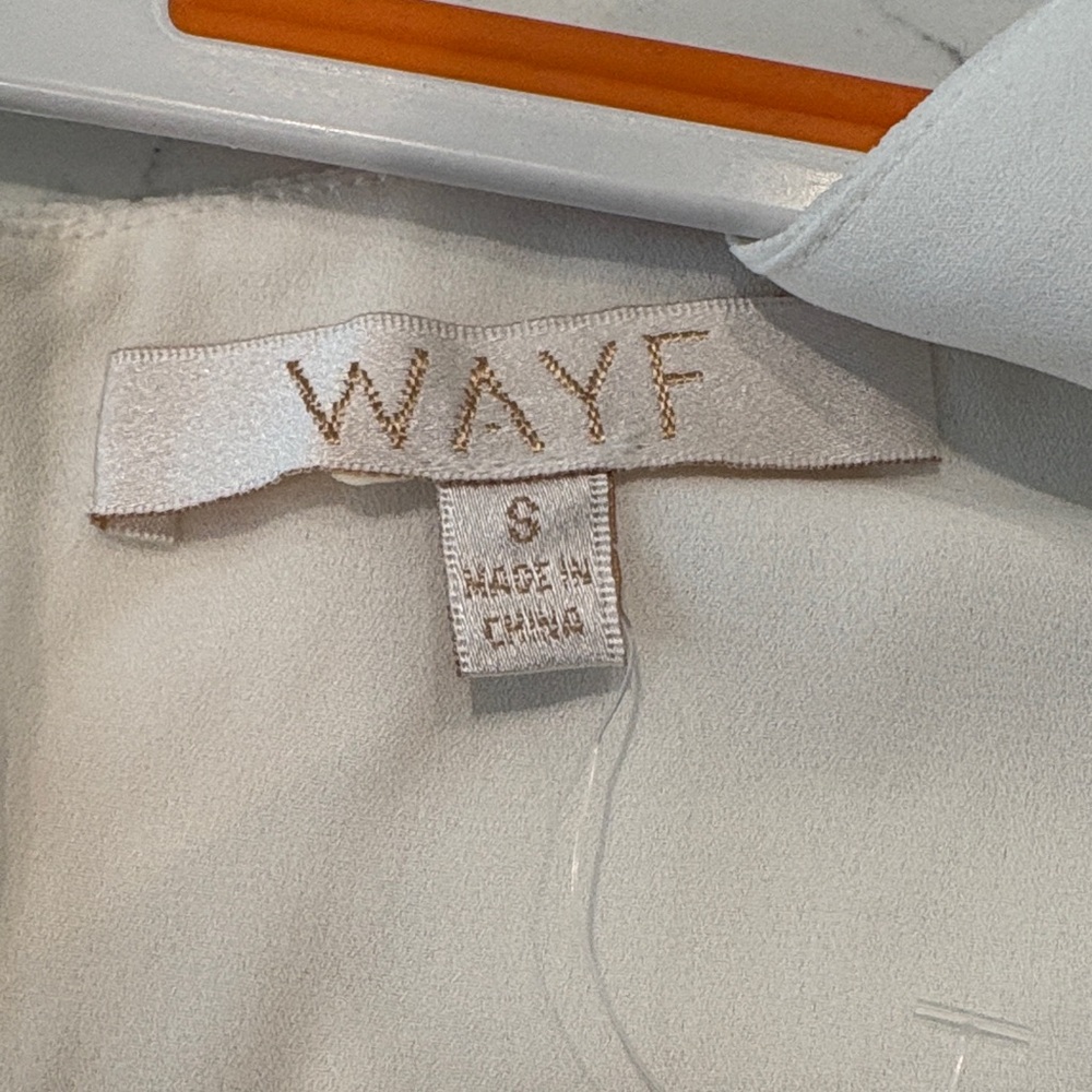 Wayf Cream Lace-Trimmed Midi Dress - Picture 3 of 3